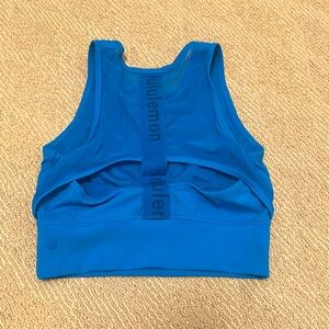 Lululemon mesh back training top, size 6.